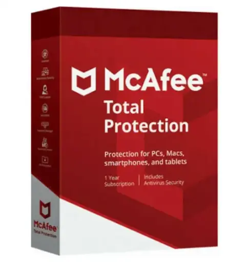 McAfee Total Protection - PC / MAC / ANDROID / IOS 1PC