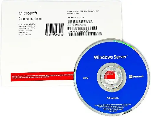 Windows Server 2022 DataCenter 64-bit OEM DVD 16 Core
